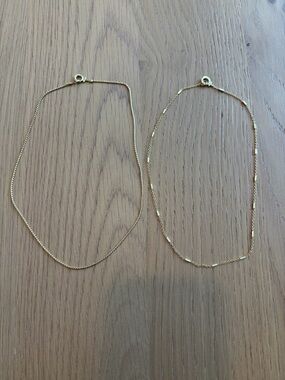 Gorjana Julian Mini & Super Star Flutter Gold Necklace Set